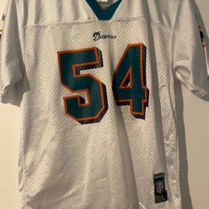 Youth Large Reebok Miami dolphins 54 Thomas Jersey